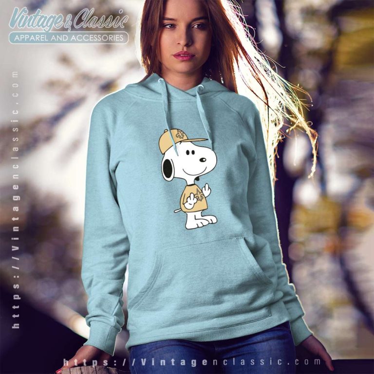 Snoopy New Orleans Saints Hoodie Snoopy New Orleans Saints Hoodie