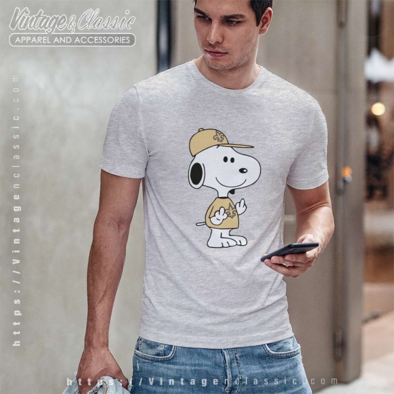 Snoopy New Orleans Saints T Shirt Snoopy New Orleans Saints T Shirt