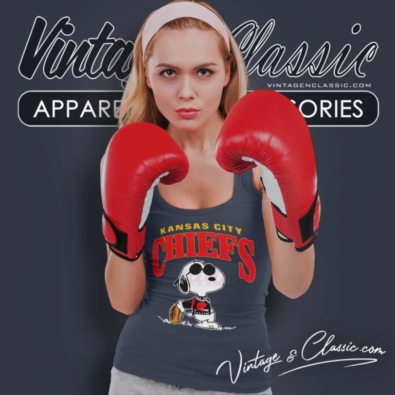 Snoopy Nfl Kansas City Chiefs Tank Top Racerback Snoopy Nfl Kansas City Chiefs Tank Top Racerback