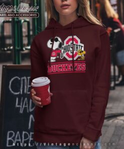 Snoopy Ohio State Buckeyes Hoodie