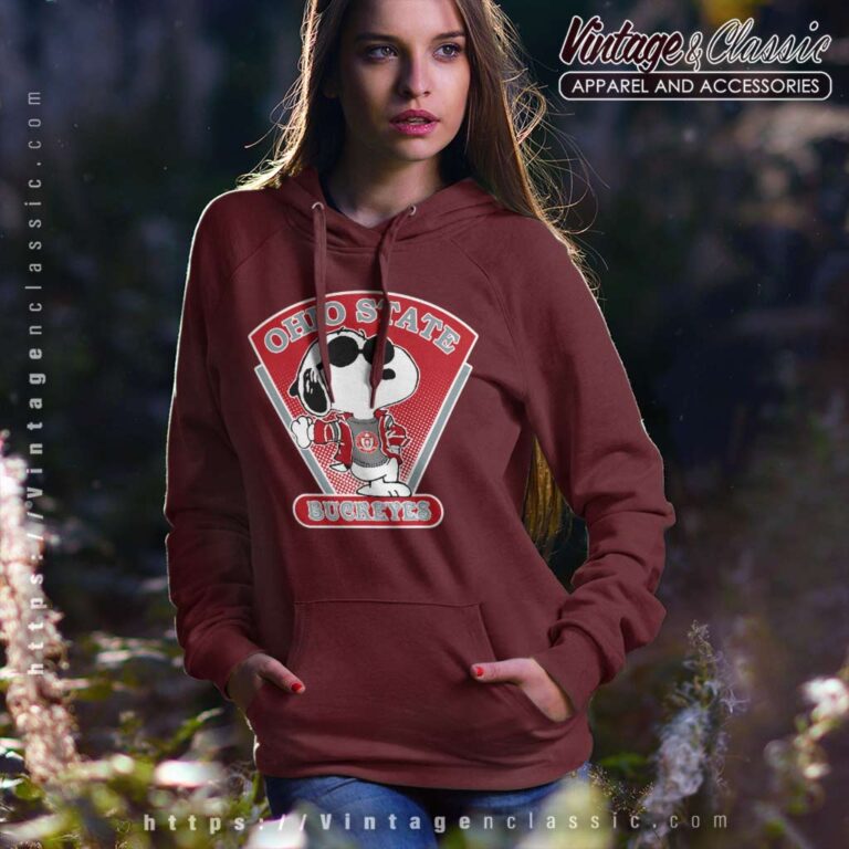 Snoopy Ohio State University Buckeyes Hoodie Snoopy Ohio State University Buckeyes Hoodie
