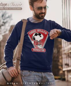 Snoopy Ohio State University Buckeyes Sweatshirt