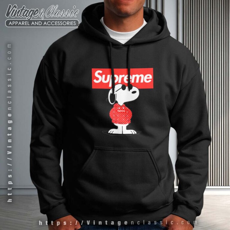 Snoopy Peanuts Boss Supreme Hoodie Snoopy Peanuts Boss Supreme Hoodie