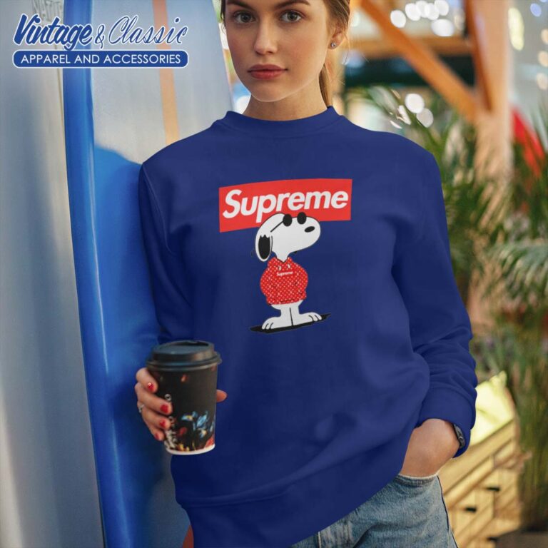 Snoopy Peanuts Boss Supreme Sweetshirt Snoopy Peanuts Boss Supreme Sweetshirt