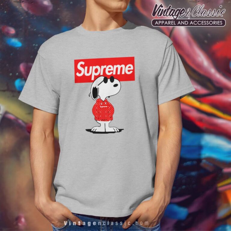 Snoopy Peanuts Boss Supreme Tshirt Snoopy Peanuts Boss Supreme Tshirt