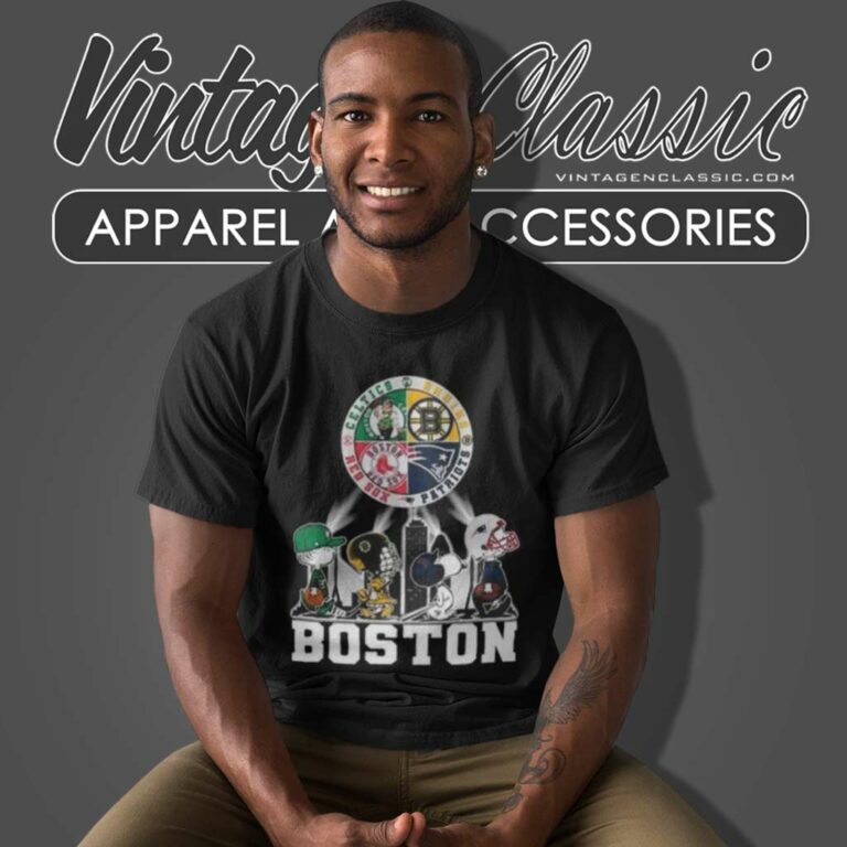 Snoopy Peanuts Characters Boston City Legend T Shirt Snoopy Peanuts Characters Boston City Legend T Shirt