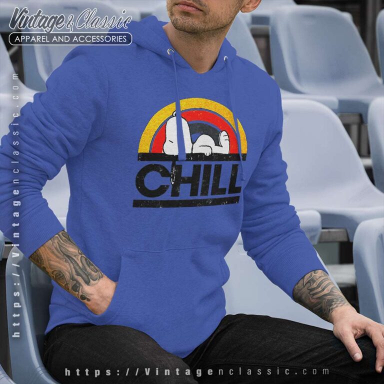 Snoopy Peanuts Chill Relaxed Hoodie Snoopy Peanuts Chill Relaxed Hoodie