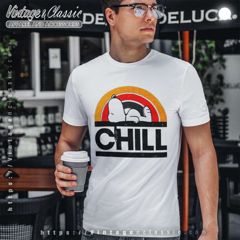 Snoopy Peanuts Chill Relaxed T Shirt Snoopy Peanuts Chill Relaxed T Shirt