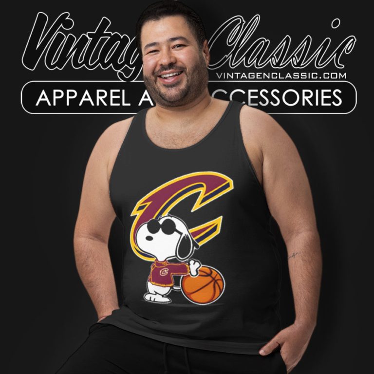 Snoopy Peanuts Cleveland Cavaliers Nba Tank Top Racerback Snoopy Peanuts Cleveland Cavaliers Nba Tank Top Racerback