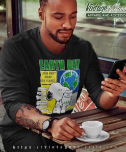 Snoopy Peanuts Earth Day 90s Sweatshirt