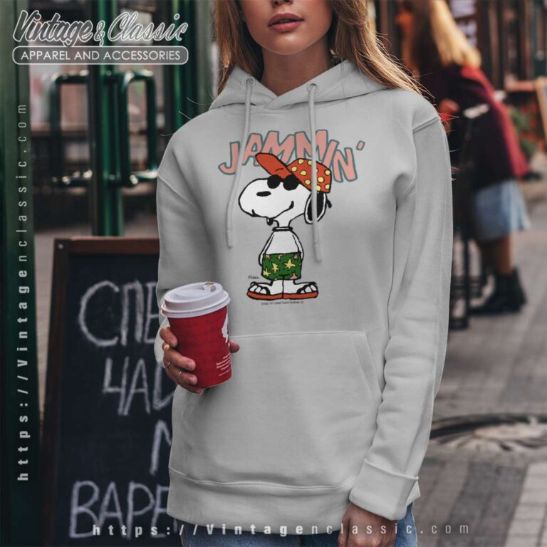 Snoopy Peanuts Jammin Hoodie Snoopy Peanuts Jammin Hoodie