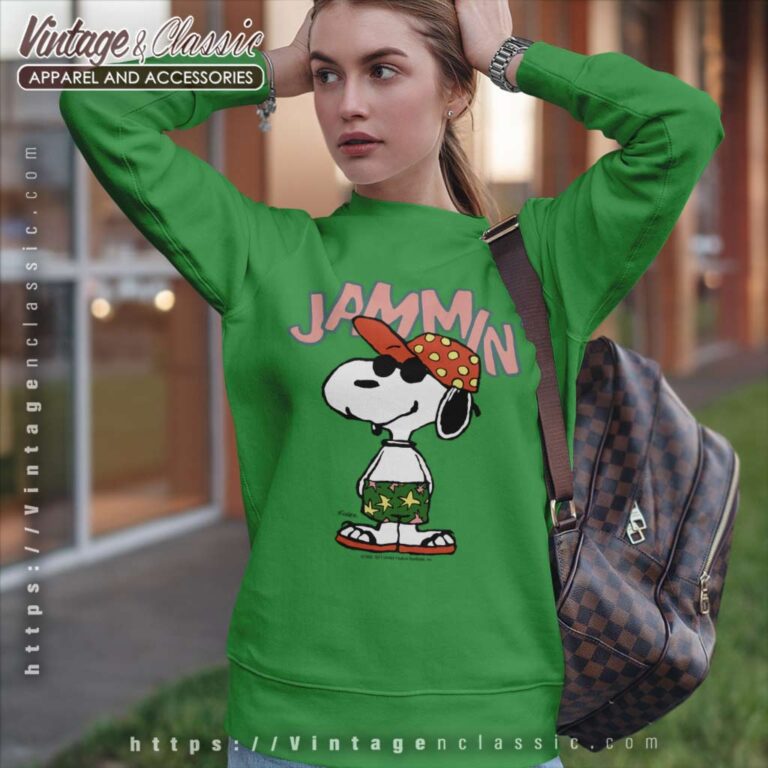 Snoopy Peanuts Jammin Sweatshirt Snoopy Peanuts Jammin Sweatshirt