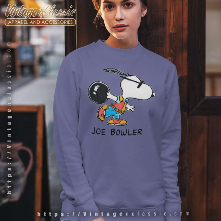 Snoopy Peanuts Joe Bowler Sweatshirt Snoopy Peanuts Joe Bowler Sweatshirt