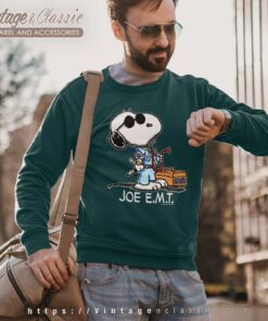 Snoopy Peanuts Joe Emt Sweatshirt