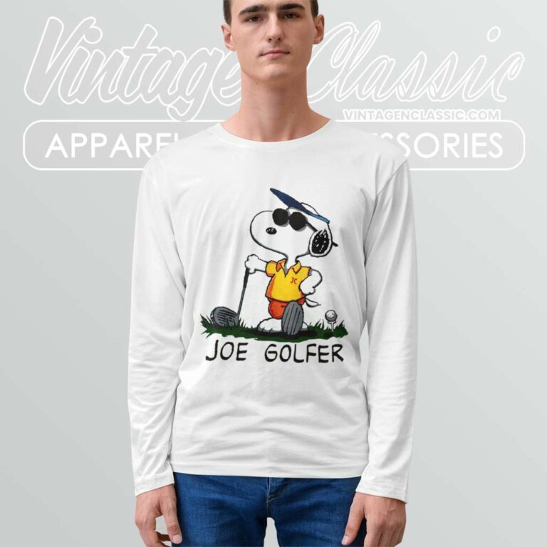 Snoopy Peanuts Joe Golfer Long Sleeve Tee Snoopy Peanuts Joe Golfer Long Sleeve Tee