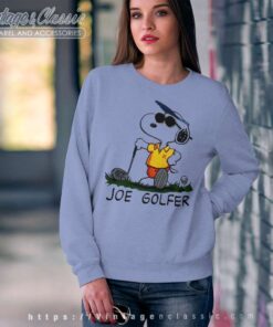 Snoopy Peanuts Joe Golfer Sweatshirt