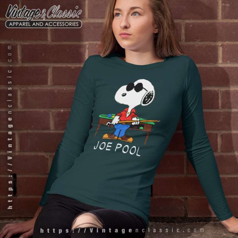 Snoopy Peanuts Joe Pool Long Sleeve Tee Snoopy Peanuts Joe Pool Long Sleeve Tee
