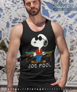 Snoopy Peanuts Joe Pool Tank Top Racerback