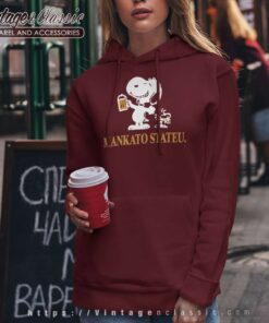 Snoopy Peanuts Mankato State Hoodie