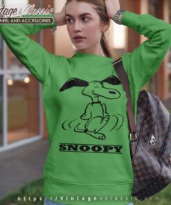 Snoopy Peanuts Mayo Spruce 60s Sweatshirt