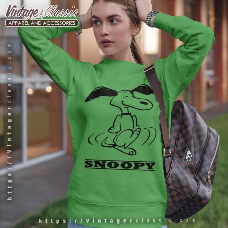 Snoopy Peanuts Mayo Spruce 60s Sweatshirt Snoopy Peanuts Mayo Spruce 60s Sweatshirt