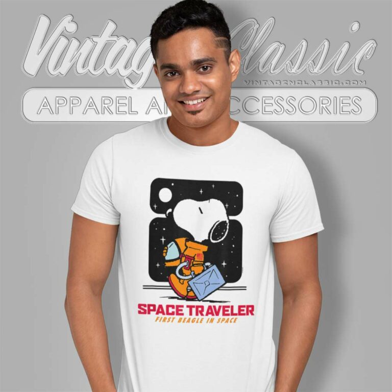 Snoopy Peanuts Space Traveler First Beagle In Space T Shirt Snoopy Peanuts Space Traveler First Beagle In Space T Shirt