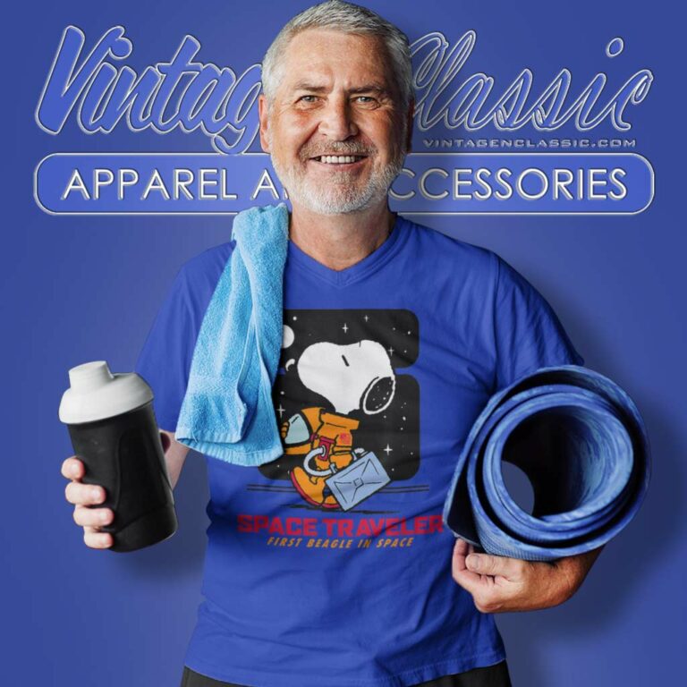 Snoopy Peanuts Space Traveler First Beagle In Space V Neck TShirt Snoopy Peanuts Space Traveler First Beagle In Space V Neck TShirt