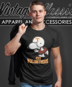 Snoopy Peanuts Tennessee Volunteers T Shirt