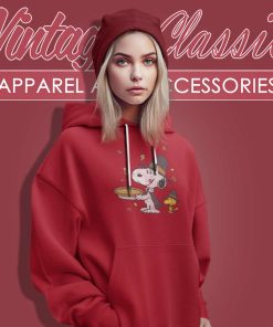 Snoopy Peanuts Thanksgiving Scene Hoodie