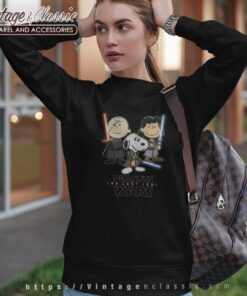 Snoopy Peanuts The Last Jedi Star Wars Sweatshirt