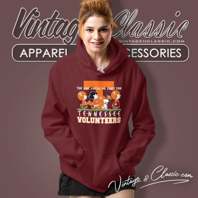 Snoopy Peanuts The One Where We Root For Tennessee Volunteers Hoodie Snoopy Peanuts The One Where We Root For Tennessee Volunteers Hoodie