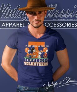 Snoopy Peanuts The One Where We Root For Tennessee Volunteers Shirt 5 Snoopy Peanuts The One Where We Root For Tennessee Volunteers V Neck TShirt