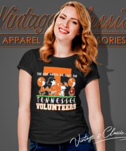 Snoopy Peanuts The One Where We Root For Tennessee Volunteers Shirt 6 Snoopy Peanuts The One Where We Root For Tennessee Volunteers Women T Shirt