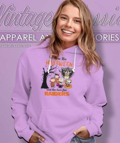 Snoopy Peanuts Time For Halloween And The Love For Raiders Shirt 6 Snoopy Peanuts Time For Halloween And The Love For Raiders Hoodie