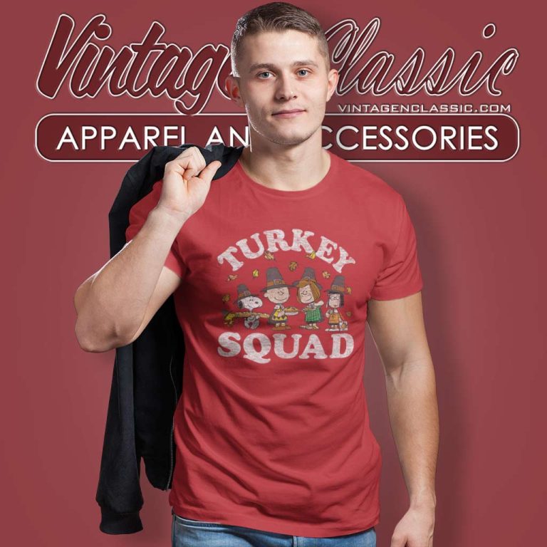 Snoopy Peanuts Turkey Squad T Shirt Snoopy Peanuts Turkey Squad T Shirt