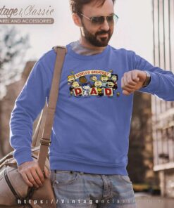 Snoopy Peanuts Worlds Greatest Dad Sweatshirt