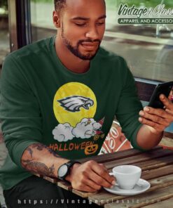 Snoopy Philadelphia Eagles Halloween Sweatshirt