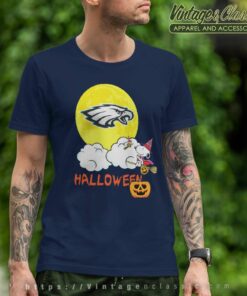 Snoopy Philadelphia Eagles Halloween T Shirt