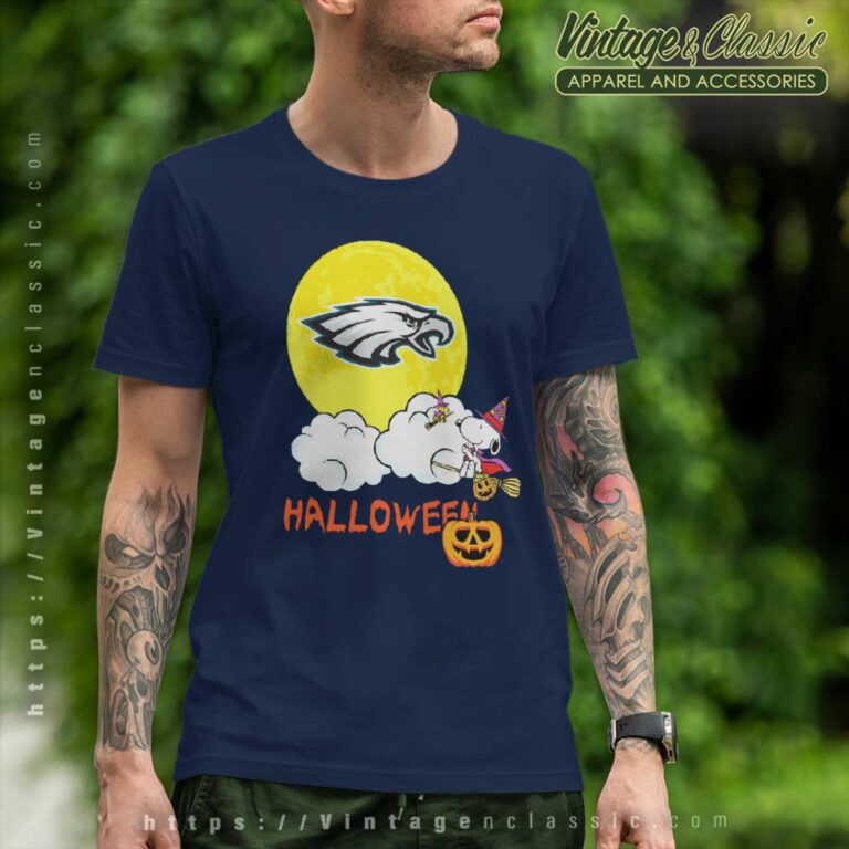 Snoopy Philadelphia Eagles Halloween T Shirt Snoopy Philadelphia Eagles Halloween T Shirt