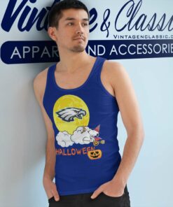 Snoopy Philadelphia Eagles Halloween Tank Top Racerback