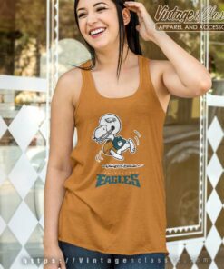 Snoopy Philadelphia Eagles Nfl Tank Top Racerback