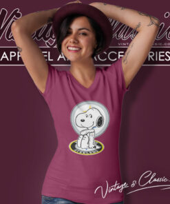 Snoopy Pittsburgh Steelers Tattoo V Neck TShirt