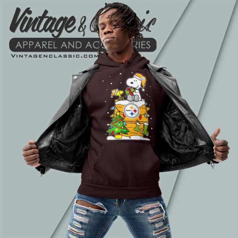 Snoopy Pittsburgh Steelers Ugly Christmas Hoodie Snoopy Pittsburgh Steelers Ugly Christmas Hoodie