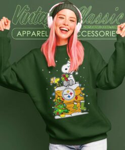 Snoopy Pittsburgh Steelers Ugly Christmas Sweatshirt