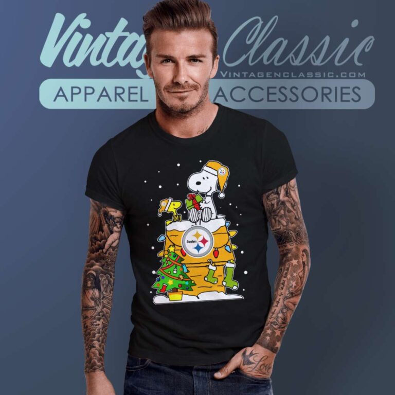 Snoopy Pittsburgh Steelers Ugly Christmas T Shirt Snoopy Pittsburgh Steelers Ugly Christmas T Shirt