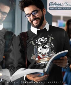Snoopy Play Guitar Five Finger Death Punch Sweatshirt
