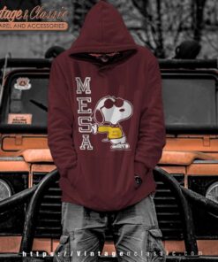 Snoopy San Diego Mesa College Hoodie