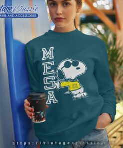 Snoopy San Diego Mesa College Sweatshirt