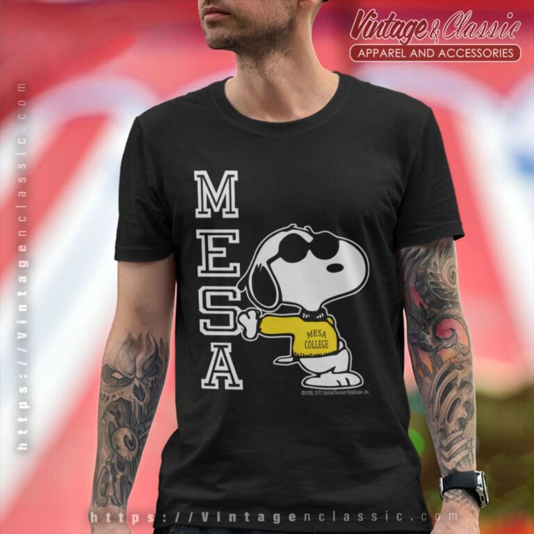 Snoopy San Diego Mesa College T Shirt Snoopy San Diego Mesa College T Shirt