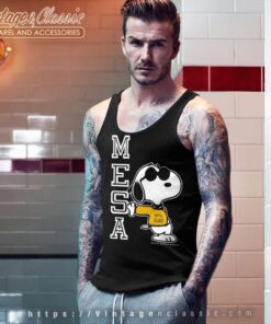 Snoopy San Diego Mesa College Tank Top Racerback